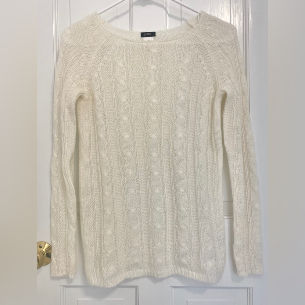 J CREW Mohair Blend Sweater Size XS